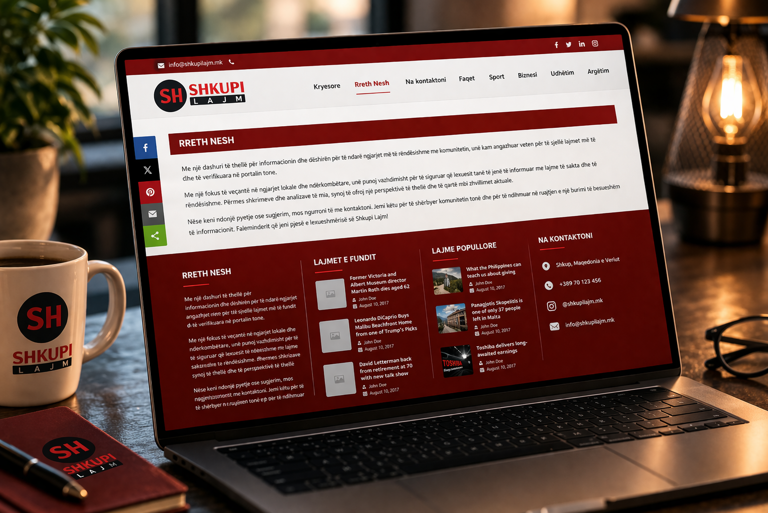 Lajmi Shkup News Portal