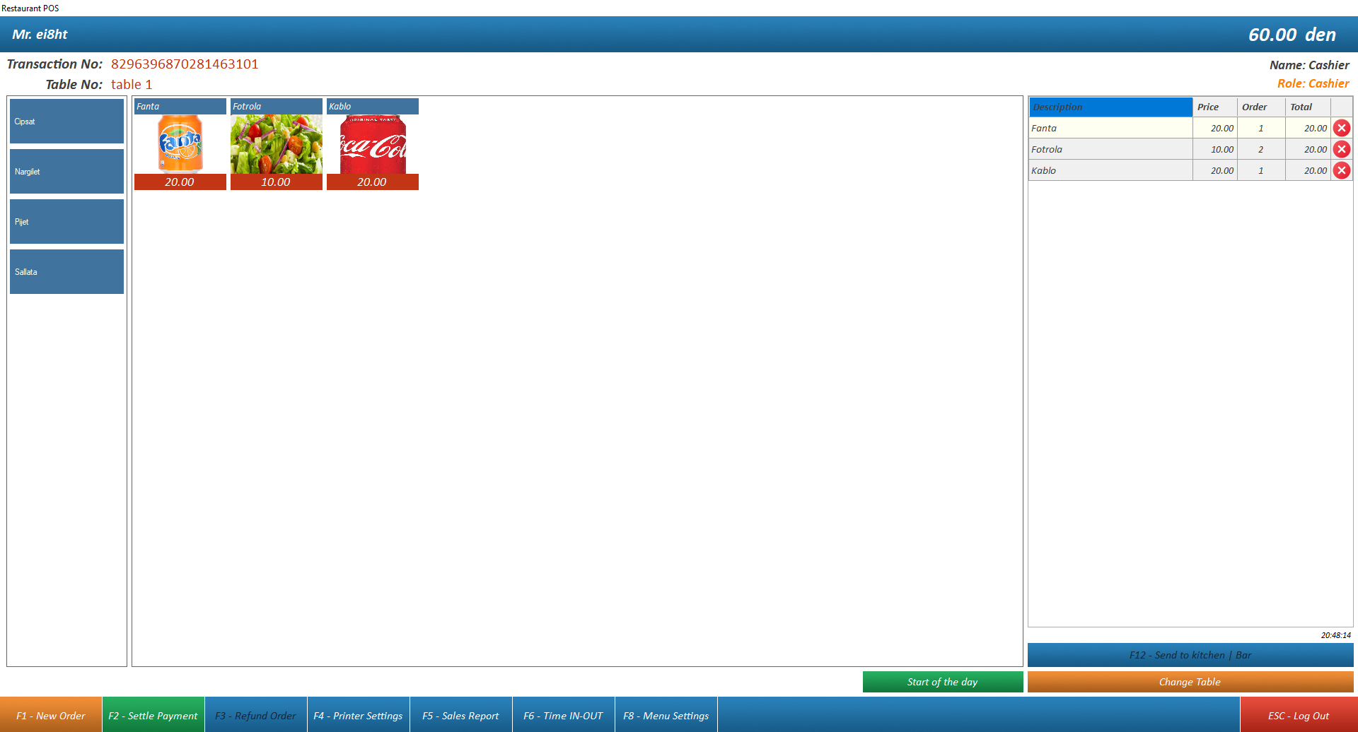 Restaurant POS Software